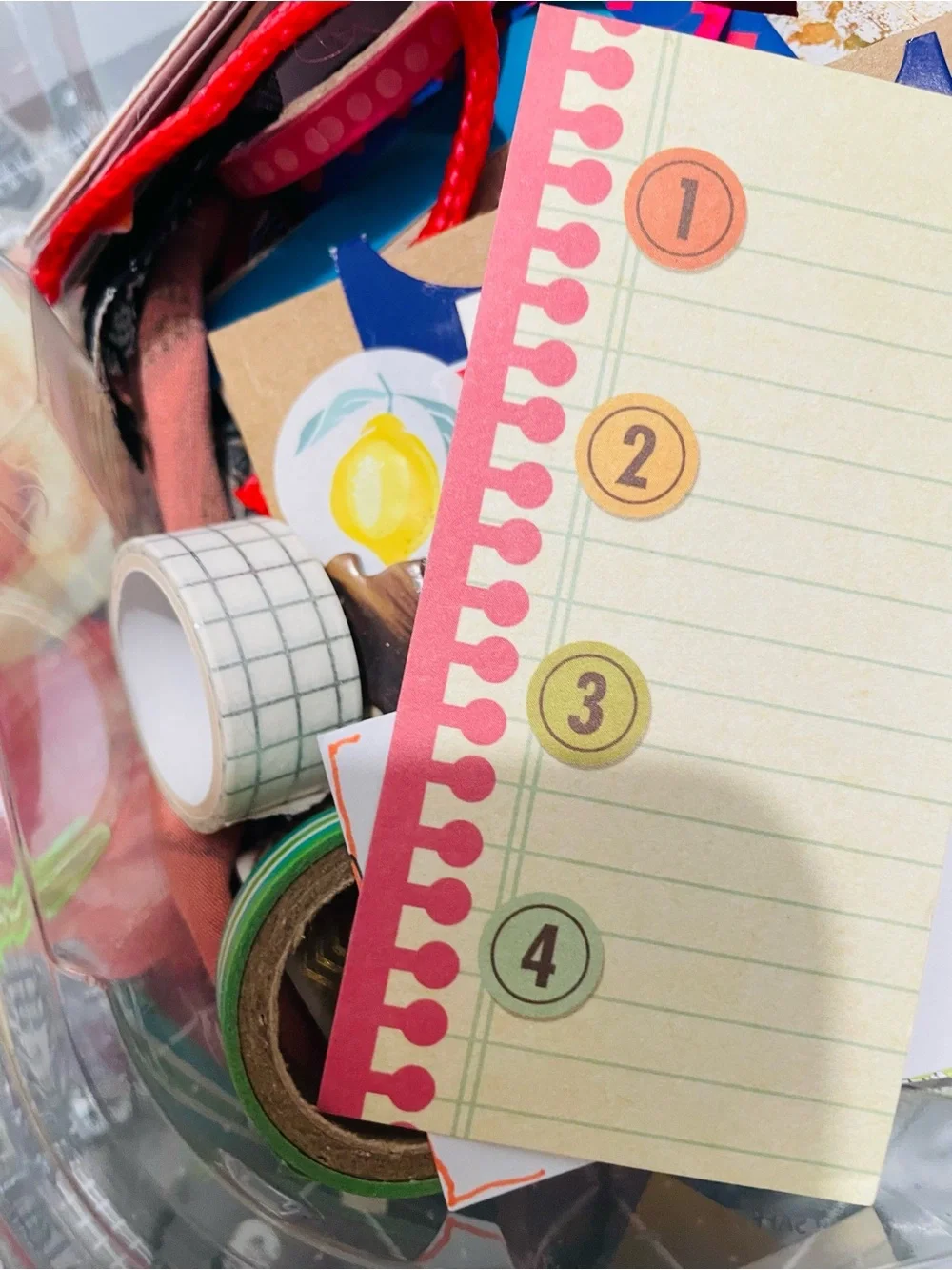 Crafts mixed things box